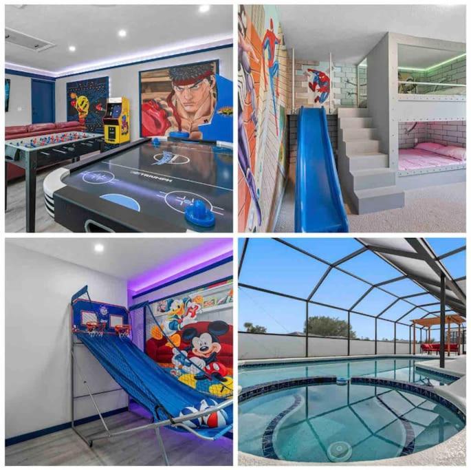 13 Mins From Disney Arcade, Private Pool, & Themed Rooms Orlando Zewnętrze zdjęcie